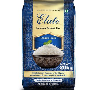 Elate Premium Basmati Rice 20kg