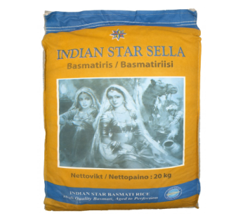 Indian Star Sella Basmati Rice 20kg