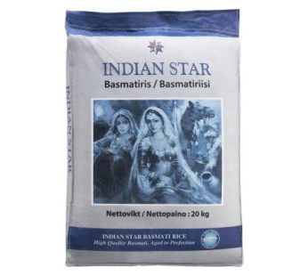 Indian Star Basmati Rice 20kg