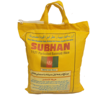 Subhan Parboilled Basmati Rice 5kg